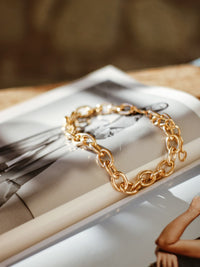 Dainty Pearl Bracelet on wrist lifestyle